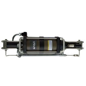 USUN Model:2AGBT 6 inch driven diameter double head two stage pneumatic driven high pressure gas booster pump 
