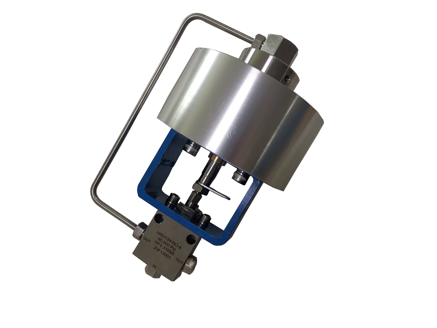 USUN Model: HI20121-NC 20K PSI High pressure normal closed Pneumatic driven needle valve for automatic machinery 