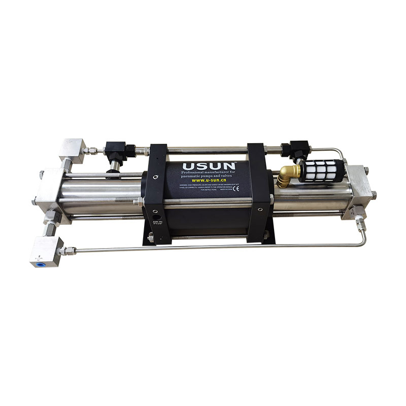 USUN Model:SBD40-OL 125mm driven double acting pneumatic driven oxygen booster pump for scuba divers 
