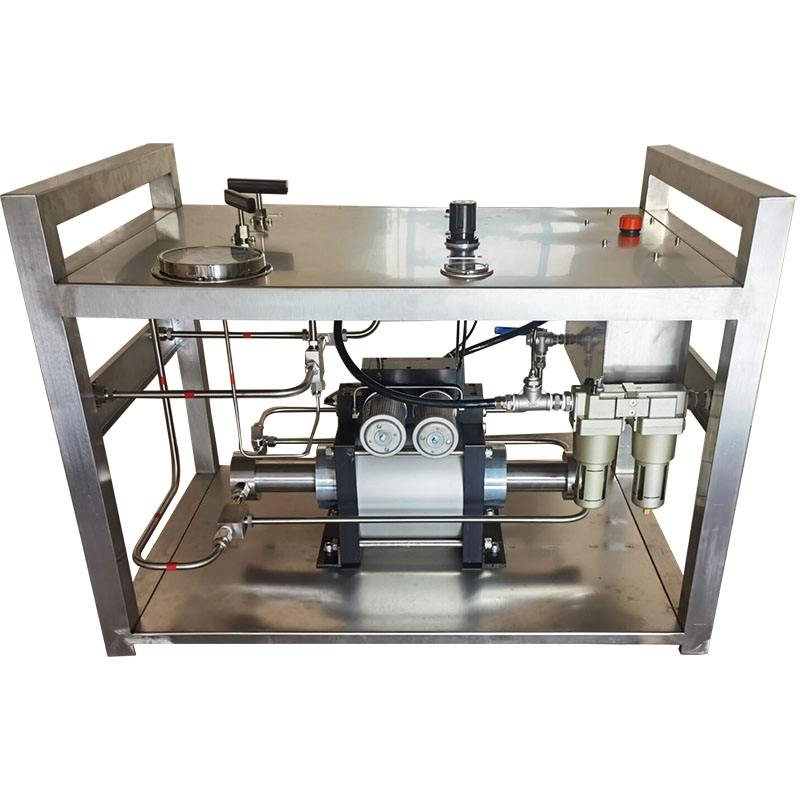 USUN Model:WS-GT 250 MM driven Complete High flow air driven hydraulic testing pump system 