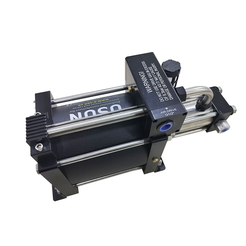 USUN Model:GB 160mm driven single action air driven gas booster pump for refilling gas cylinder 