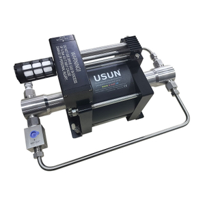USUN Model:AT Middle size 160MM driven double acting pneumatic driven hydraulic test pump 