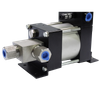 USUN Model:M45-C02 80MM driven 150-300 Bar output Mini air operated liquid CO2 transfer pump for fire extinguisher refilling 