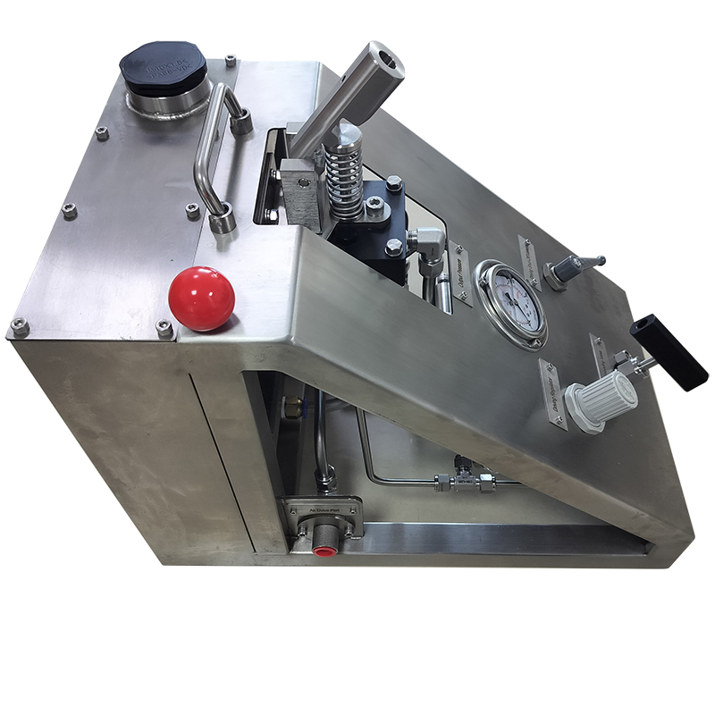 High quality USUN Model:US-MS-H Mini portable air driven liquid pump skid with manual handle and stainless steel frame 