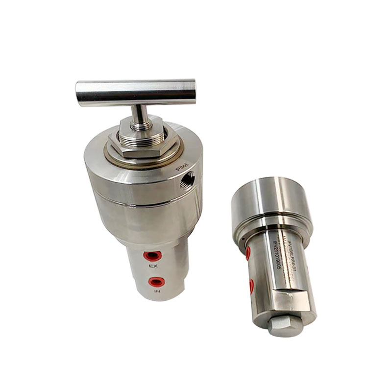 USUN Model : IFV10SSFP4-31 Stainless steel 316 Max 10000 PSI high pressure interface valve for oil and gas industry 