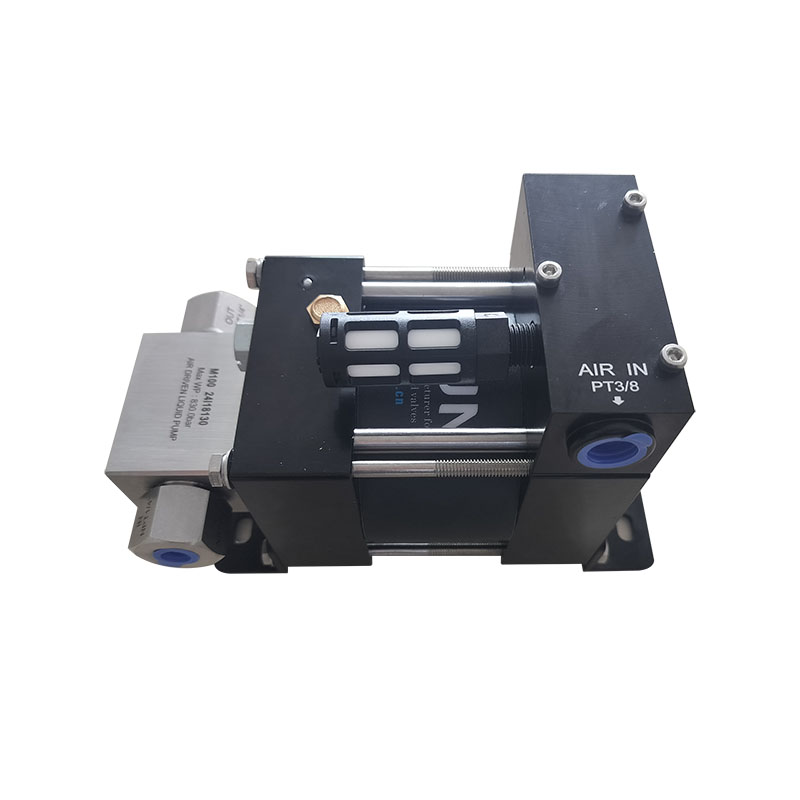 USUN Model:M Mini air driven liquid pump for small hose pressure testing