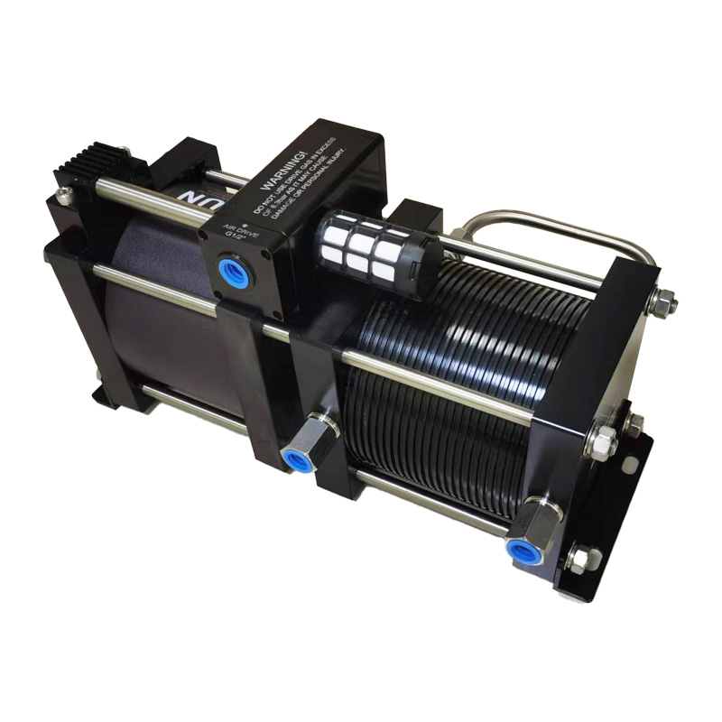 USUN Model:ZB1.5-2 160MM Driven Max 1.2 MPA Double Stage Pneumatic Driven Refrigerant Recovery Transferring Pump for R22 Refilling