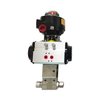 New Arrivals ​USUN Model:15BV-FN4A-NC 150000PSI Stainless Steel 316 2 Way Pneumatic Control Ball Valve With Normally Closed Pneumatic Actuator