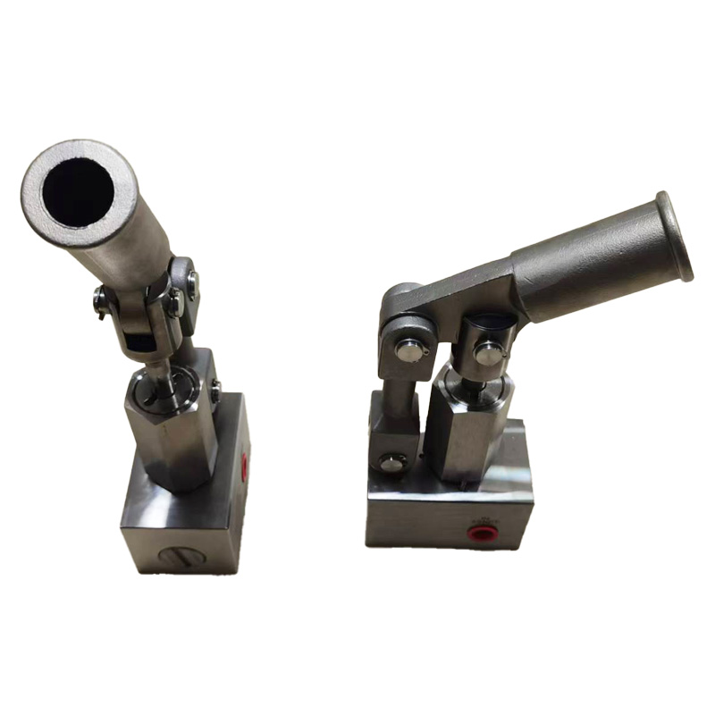 USUN Model :HP-SS-1A Stainless Steel 316 10000PSI Manual Operated Oil Hand Pump for Wellhead Equipment