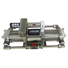 Customized USUN Model:AT04 Stainless Steel 316 Drive Maximum 30 Bar Output Pipeline Pneumatic Driven Hydro Test Pump for Hose or Tubes