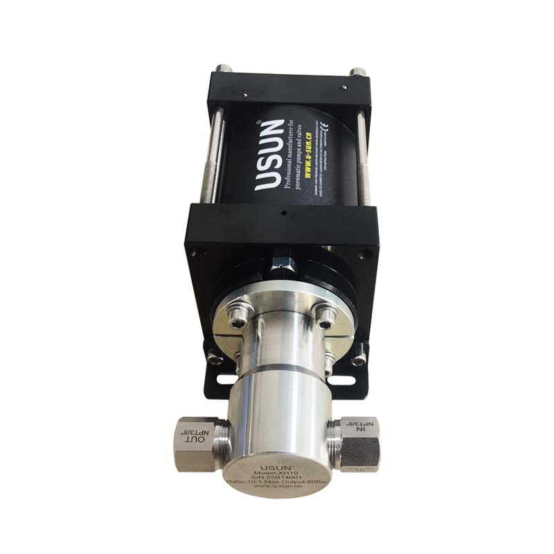 USUN Model:XH10/XH16/XH25 Single Acting Small Size 100MM Driven Pneumatic Driven Water/Liquid Test Pump