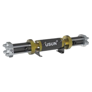 New Arrival USUN Model:HYT80-90/40 Double Stage H-drive Similar Haskel High Flow High Pressure Hydraulic Driven Hydrogen Gas Booster Compressor for Gas Station Refilling 