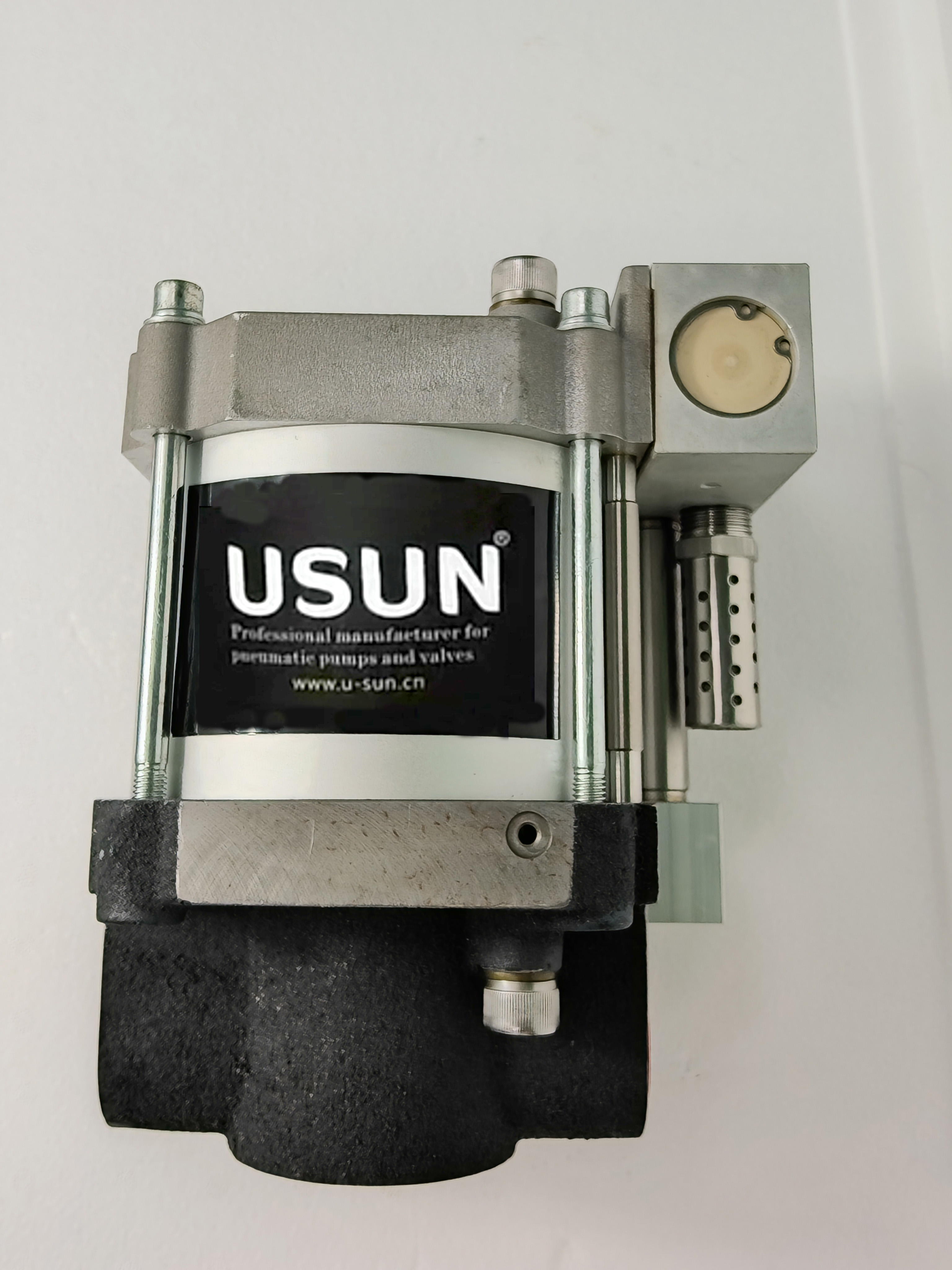 Top Quality USUN Model:S Single Drive Single Action Maximator Equivalent Air Driven Oil Pressure Transfer Pump 
