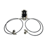 New Design USUN Model: XBD30-OL Portable Mini Double Acting Pneumatic Driven Oxygen Gas Booster Pump with Inlet And Outlet Hoses