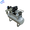USUN Model:AB05T-B complete air pressure booster pump system with 20L tank and air regulator and outlet high pressure regulator 