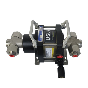Hot sale USUN Model:AFD middle size Double action 6 inch diameter air driven liquid pressure testing pump 