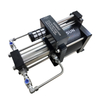 USUN Model:AB05T 5:1 pressure ratio 15-40 Bar output double acting pneumatic air booster pump for fiber laser cutting machine 