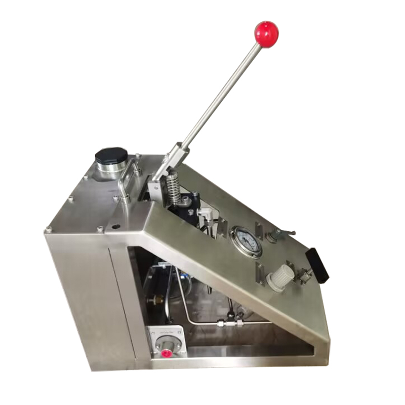 High quality USUN Model:US-MS-H Mini portable air driven liquid pump skid with manual handle and stainless steel frame 