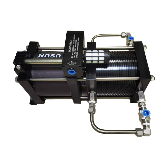 USUN Model:ZB1.5 160MM Driven Max 1.2 MPA Double Action Air Driven Refrigerant Recovery Booster Pump