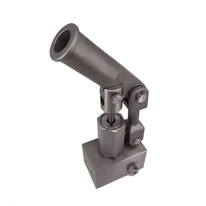USUN Model :HP-SS-1A Stainless Steel 316 10000PSI Manual Operated Oil Hand Pump for Wellhead Equipment