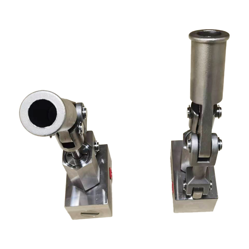 USUN Model :HP-SS-1A Stainless Steel 316 10000PSI Manual Operated Oil Hand Pump for Wellhead Equipment