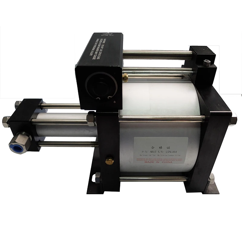 USUN Model:AB15 15:1 pressure ratio single action pneumatic air booster pump for cylinder leakage testing 