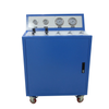 USUN Model:US-GBD 160mm driven blue cabinet dual air gas booster pump station for gas cylinder transferring 
