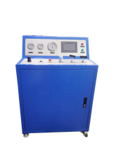 USUN Model:US-GBT two stage movable gas booster pump station with PLC touch screen for products leakage testing 