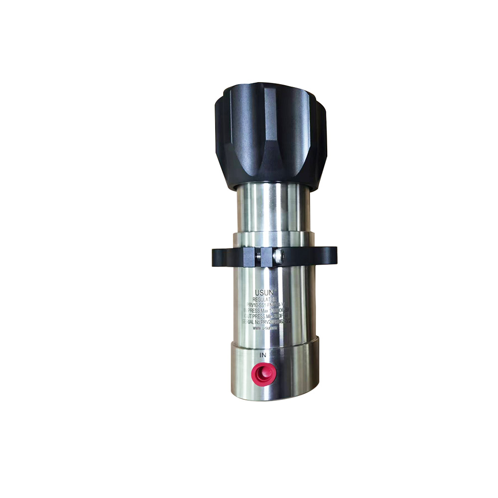 USUN Model:PRV10SS1-FNPT4 Similar Tescom Stainless Steel 316 High Pressure Hydraulic Or Gas Pressure Regulator Valve for Oil And Gas Equipment 