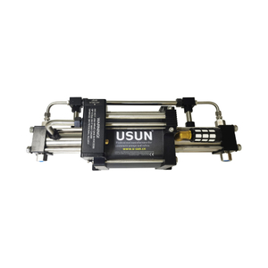 USUN Model:GBT 160mm Driven Double Stage Pneumatic Gas Booster Pump for Pressure Testing 
