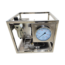 Customized USUN Model:WS-JG175 Max.1400Bar Output High Pressure Air Water Test Pump System