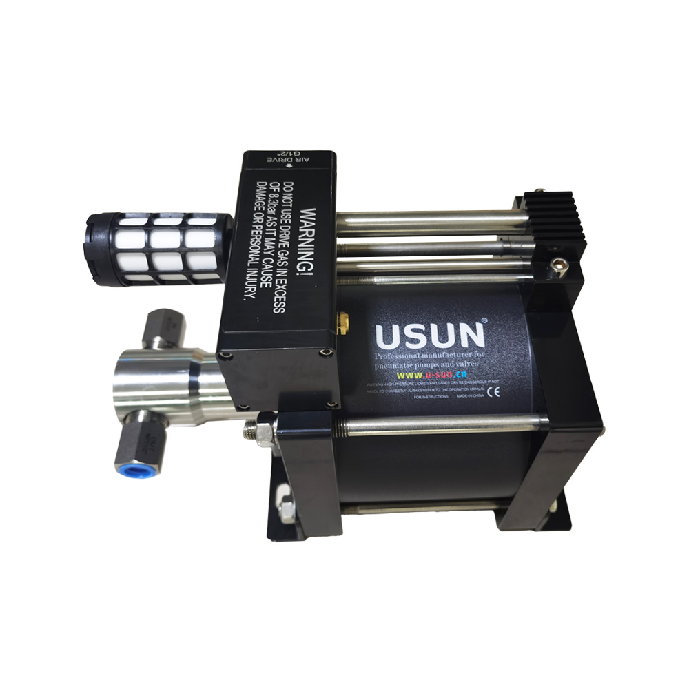 USUN Model:AH28-C02 80-200 Bar Output Middle Size High Pressure Air Liquid CO2 Pump for Filling Fire Extinguisher