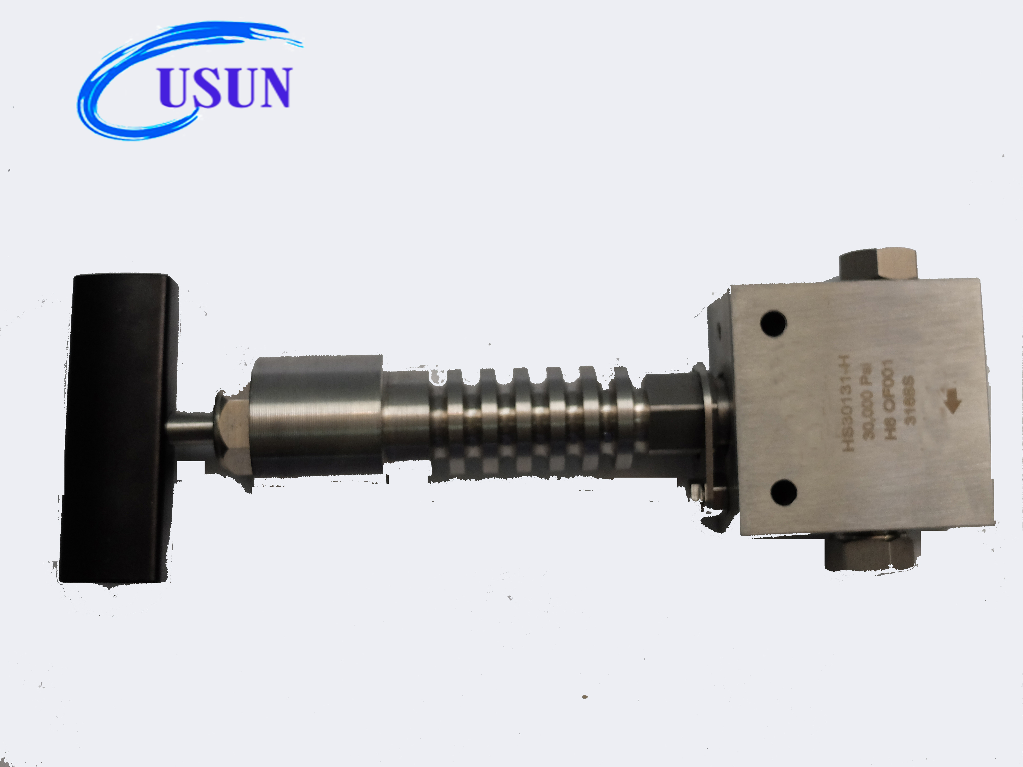 USUN Model: HS10121-H 10K PSI Similar HIP High temperature manual control stainless steel needle valve 