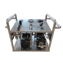 USUN Model:US-AT/XH High And Low Pressure Dual Air Liquid Pressure Testing Pump System 