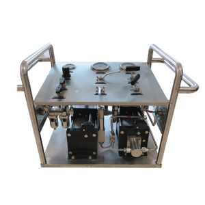 USUN Model:US-AT/XH High and low pressure dual air liquid pressure testing pump system 