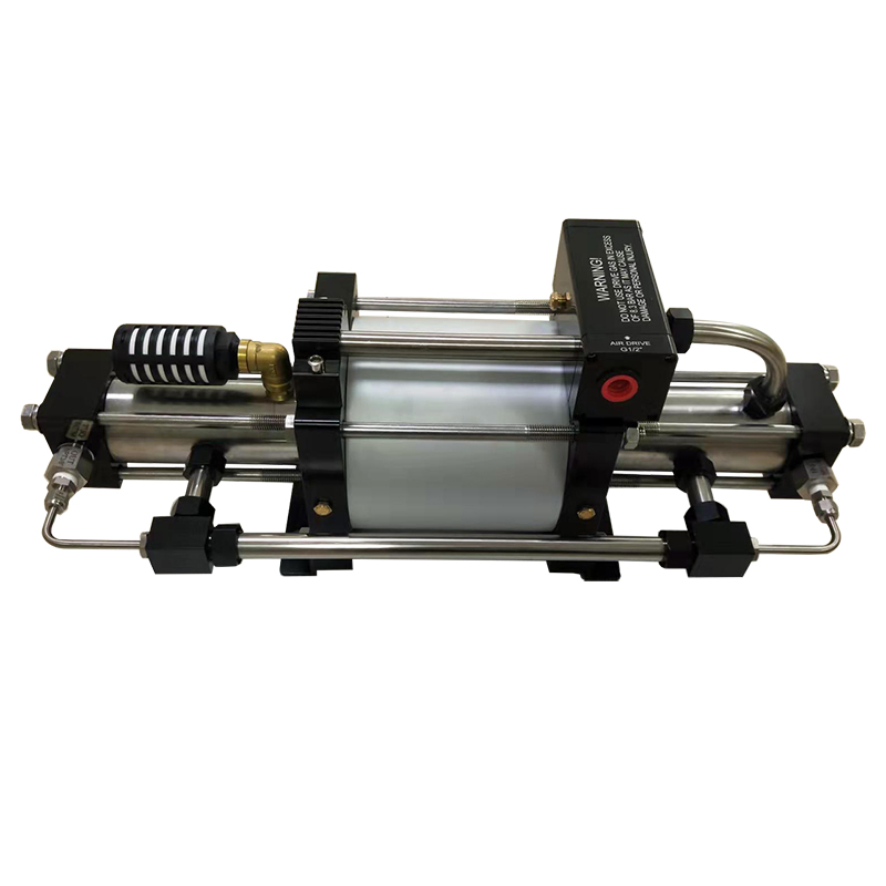USUN Model:GBT 160mm driven double stage pneumatic gas booster pump for pressure testing 