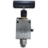 USUN Model: HS30126-F High pressure replaceable seat Angle type Micro metering flow adjustment needle valve 