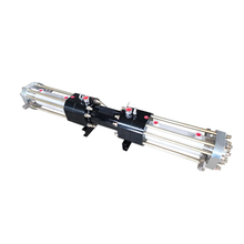 New arrival USUN Model:HYD100-63 Double Action H-drive Similar Haskel High flow High pressure Hydraulic driven CNG or Hydrogen gas booster compressor 