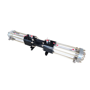 New arrival USUN Model:HYD100-63 Double Action H-drive Similar Haskel High flow High pressure Hydraulic driven CNG or Hydrogen gas booster compressor 