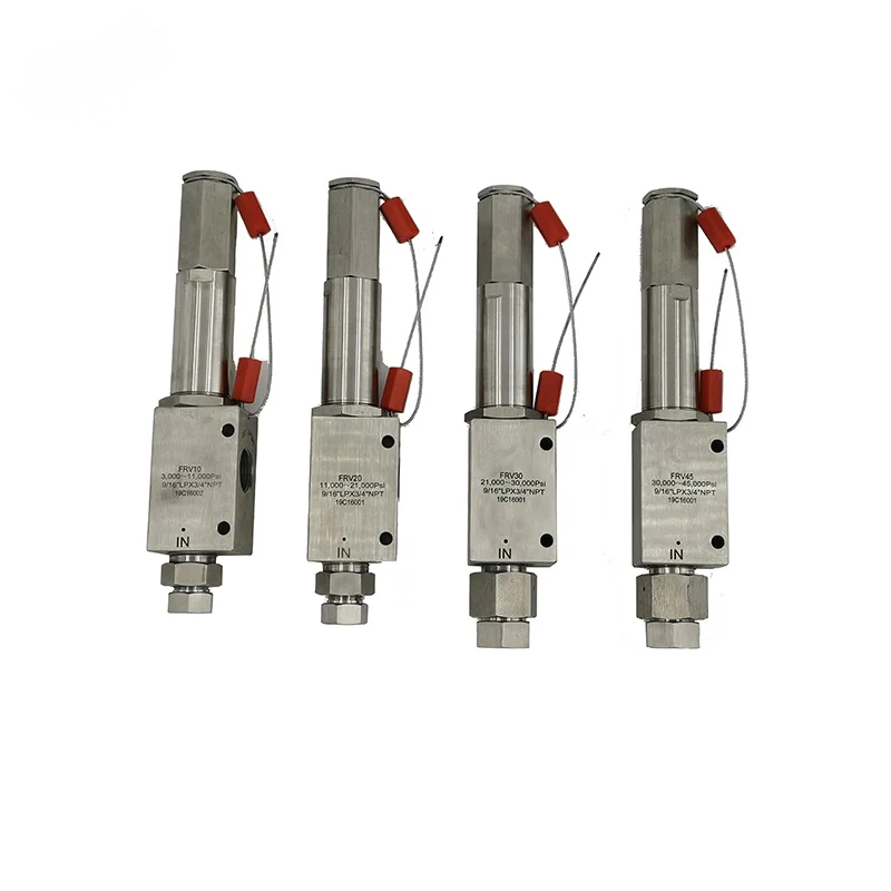 USUN Model: FRV Similar Butech High pressure safety relief valve for complete test equipment 