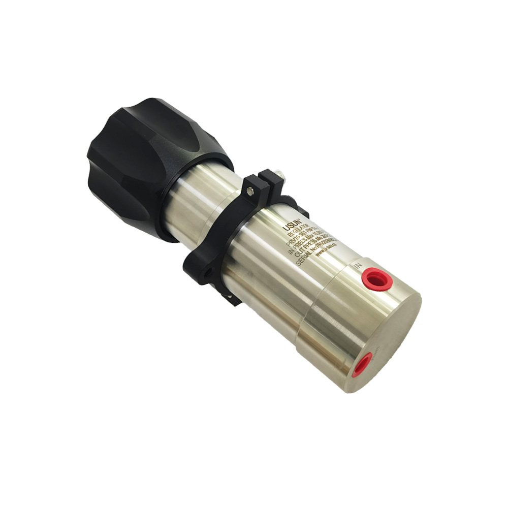 USUN Model:PRV10SS1-FNPT4 Similar Tescom Stainless Steel 316 High Pressure Hydraulic Or Gas Pressure Regulator Valve for Oil And Gas Equipment 