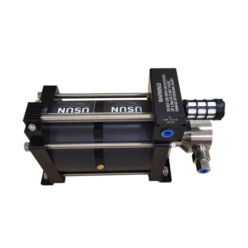 USUN Model:2AH Middle Size 160MM Double Driven Big Flow Pneumatic Driven Hydro Test Pump 