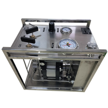 USUN Model:WS-AHD Type Doube Acting Air Driven Hydraulic Pump Unit/System for Pressure Vessel Testing