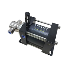 USUN Model:XH Serial Single Acting Small Size 100MM Driven Pneumatic Driven Hydraulic Test Pump