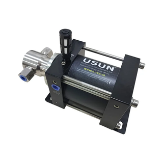 USUN Model:XH Serial Single Acting Small Size 100MM Driven Pneumatic Driven Hydraulic Test Pump