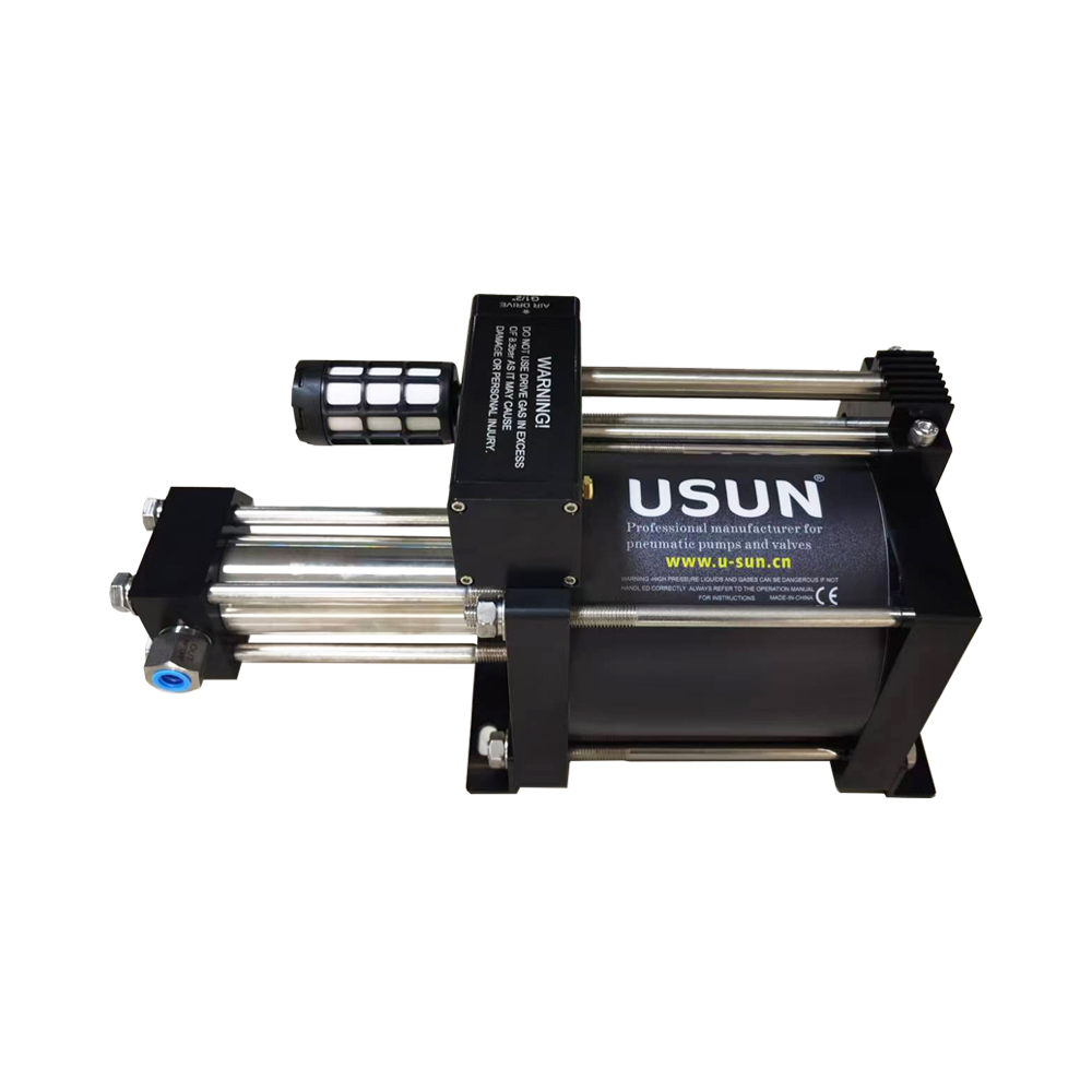 USUN Model:GB10-CO2 160mm Driven Single Action Pneumatic Driven CO2 Booster Pump for Refilling CO2