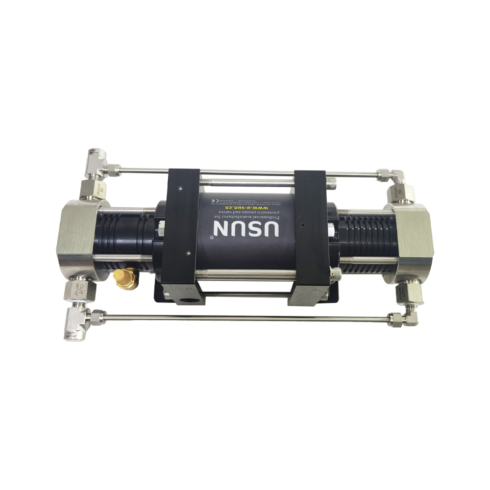 New Design USUN Model: XBD30-OL Mini Double Acting Pneumatic Driven Oxygen Gas Booster Pump for Diving Scuba