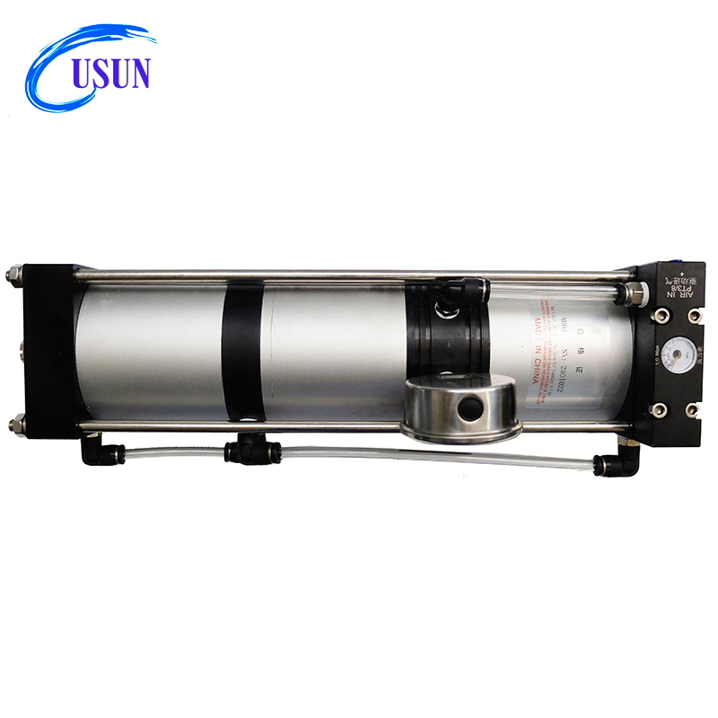 USUN Model:AB03 8--24 Bar output 100 MM driven cost effective air driven air pressure booster pump 