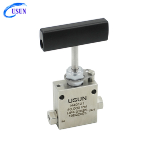 USUN Model: HS30121 30K PSI Similar HIP brand High pressure stainless steel Manual control needle valve 