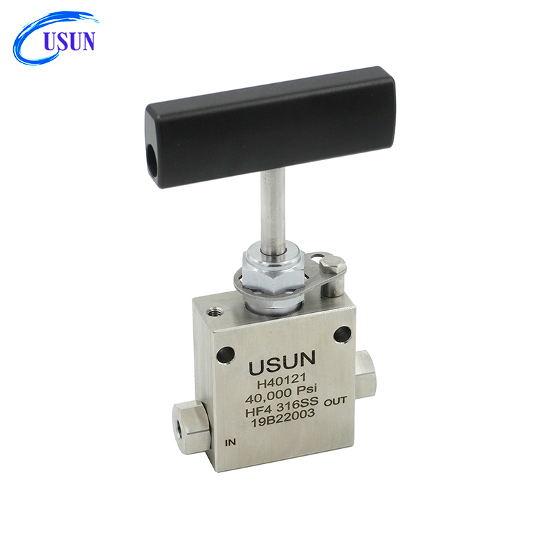 USUN Model: HS30121 30K PSI Similar HIP brand High pressure stainless steel Manual control needle valve 